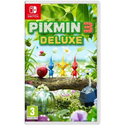 Pikmin 3 Deluxe (Nintendo Switch) (Б/У, без упаковки)
