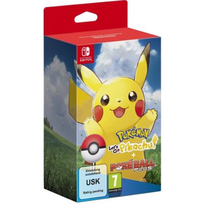 Pokémon: Let's Go, Pikachu! (Nintendo Switch) + Poké Ball Plus