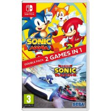 Sonic Mania (английская версия) + Team Sonic Racing (русские субтитры) Double Pack (Nintendo Switch)