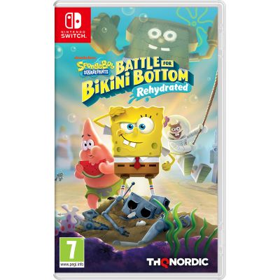 SpongeBob SquarePants: Battle for Bikini Bottom - Rehydrated (русская версия) (Nintendo Switch)