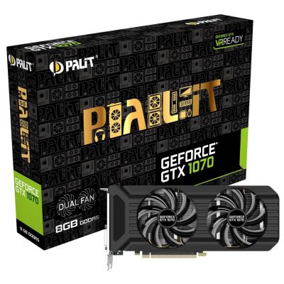 Palit GeForce GTX 1070 Dual 8Gb (NE51070015P2-1043D) 