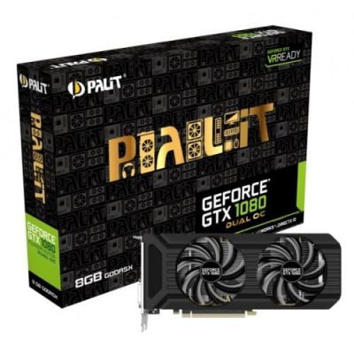 Palit GeForce GTX 1080 Dual 8GB OC (NEB1080U15P2-1045D)