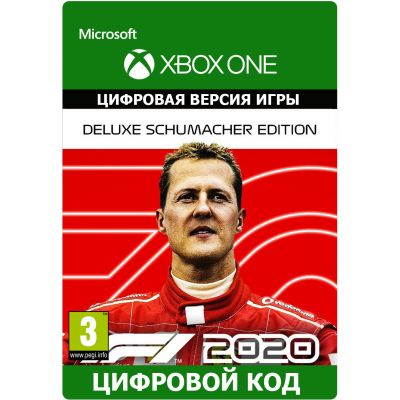 F1 2020 Deluxe Schumacher Edition (ваучер на скачивание) (русская версия) (Xbox One)