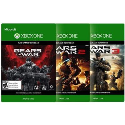 Gears of War Collection: 3 + 2 + Gears of War Ultimate Edition (ваучер на скачивание) (русская версия) (Xbox One)