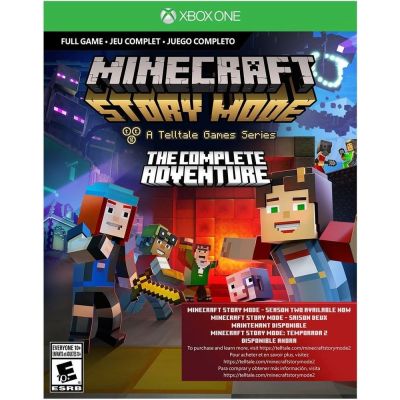 Minecraft: Story Mode - The Complete Adventure (ваучер на скачивание) (русская версия) (Xbox One)