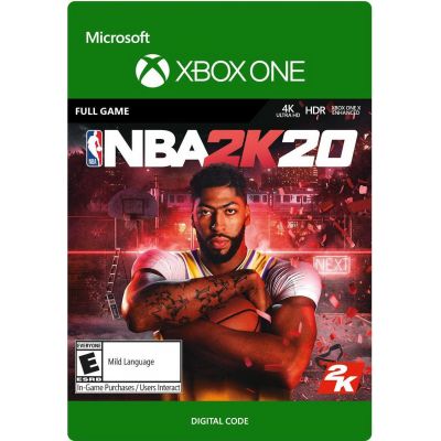 NBA 2K20 (ваучер на скачивание) (Xbox One)