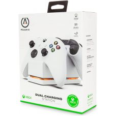 Зарядна станція PowerA Dual Charging Station для Xbox One and Xbox Series X|S (White)