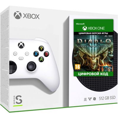 Microsoft Xbox Series S 512Gb + Diablo III: Eternal Collection (русская версия)