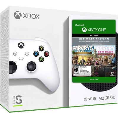 Microsoft Xbox Series S 512Gb + Far Cry 5 Gold Edition + Far Cry New Dawn Deluxe Edition (російська версія)