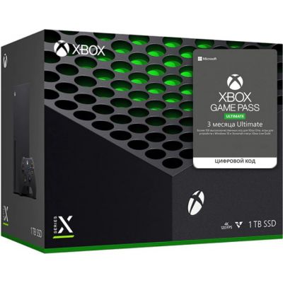 Microsoft Xbox Series X 1Tb + Xbox Game Pass Ultimate (3 місяці)