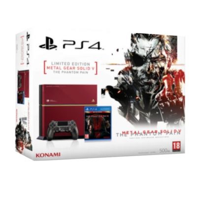 Sony PlayStation 4 500Gb Limited Edition + Игра Metal Gear Solid V: The Phantom Pain (русская версия)