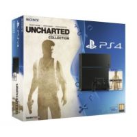 Sony PlayStation 4 500Gb + Игра Uncharted: The Nathan Drake Collection (русская версия)