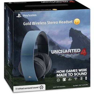 Gold Wireless Stereo Headset Limited Edition (Gray Blue)