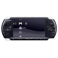 Sony PSP Slim 3000 Piano Black + Чехол + Пленка + USB кабель