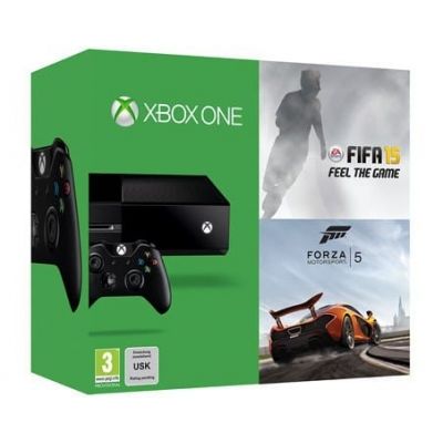 Microsoft Xbox One 500Gb + FIFA 15 + Forza MotorSport 5
