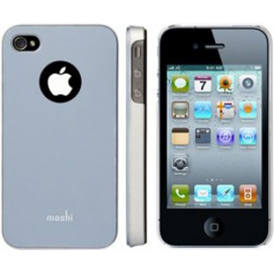 Moshi iGlaze 4 Snap-On Case Arctic Silver для iPhone 4/4S