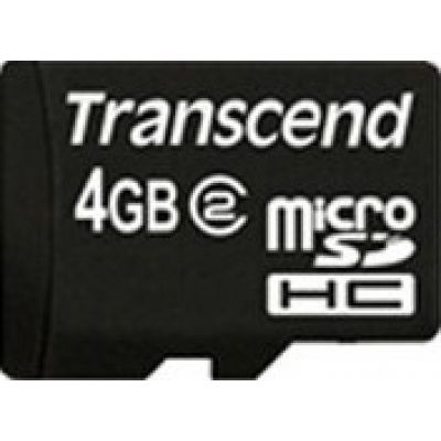 Trancend MicroSD 4GB+SD adapter