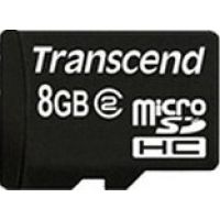 Trancend MicroSD 8GB+SD adapter