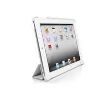 Чехол SGP Leather Case Griff Series White for iPad 2 (SGP07694)