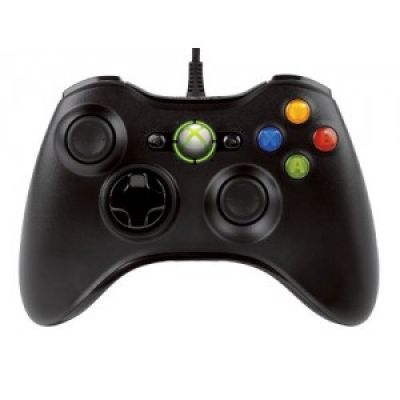 Джойстик проводной Wired Controller Xbox 360 (black)