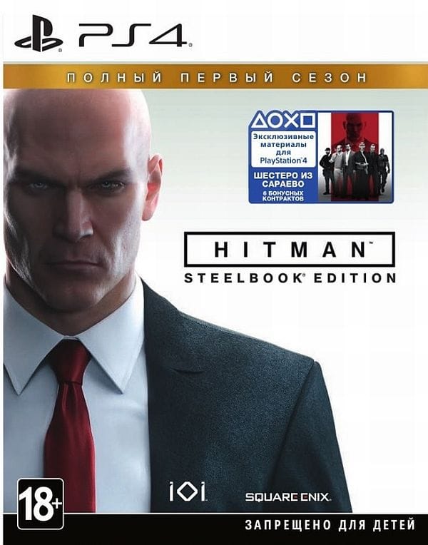Hitman: The Complete First Season SteelBook Edition (русская версия) (PS4)