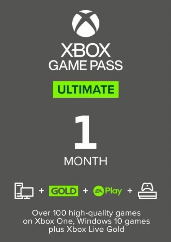 Xbox Game Pass Ultimate 1 Месяц : Заказать Хбокс Гейм Пасс В Интернет ...
