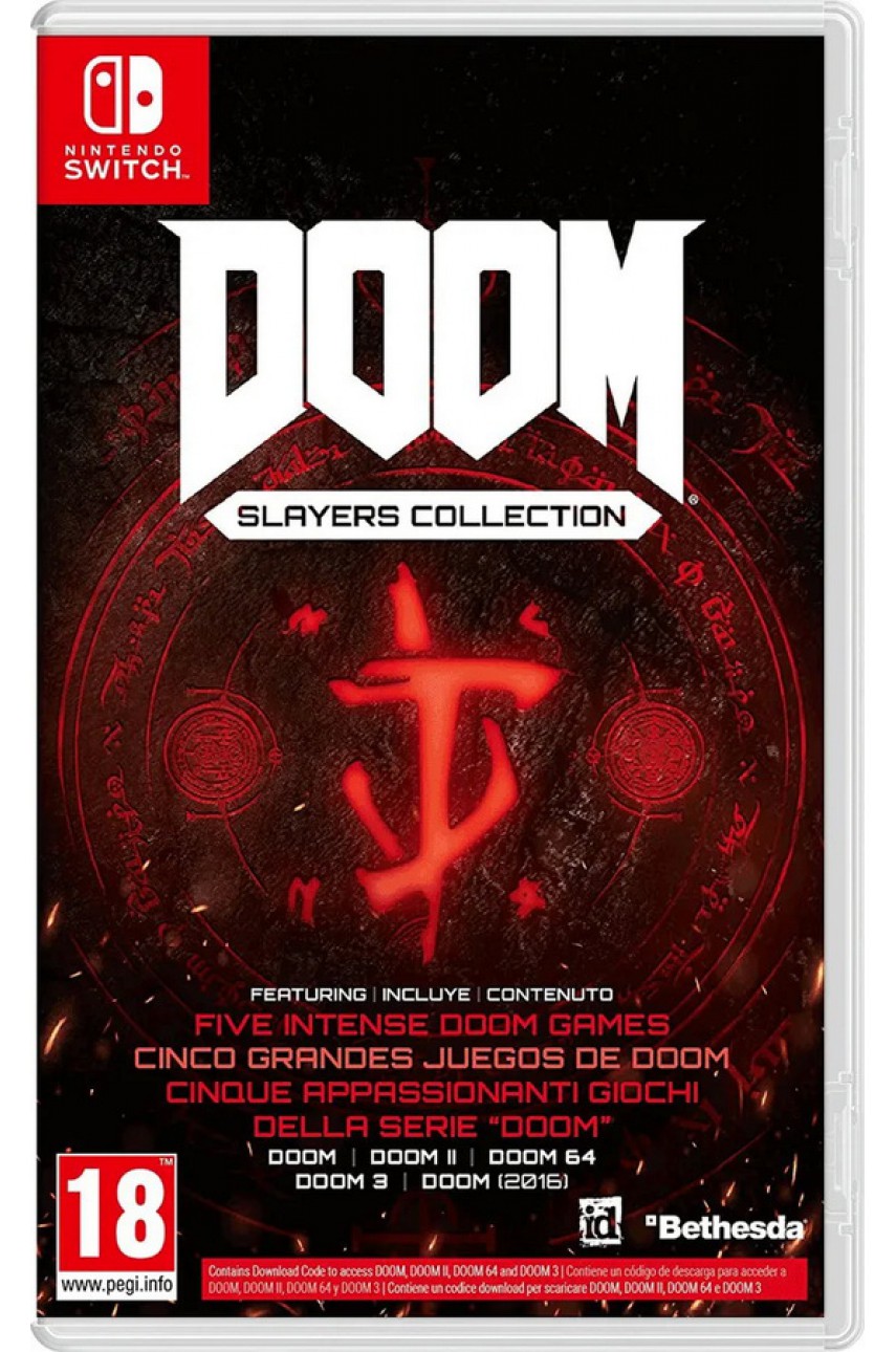 Купить DOOM Slayers Collection для Nintendo Switch в Киеве с доставкой ...