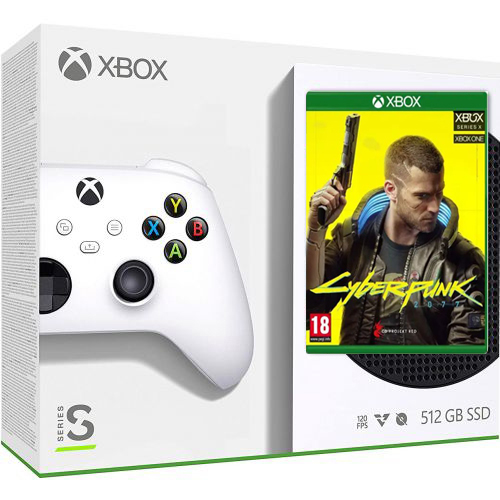 Купить Microsoft Xbox Series S 512Gb + Cyberpunk 2077 в Киеве с ...