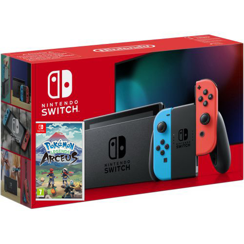 【minamina】 Nintendo Switch nintendo-switch-neon-blue-red-