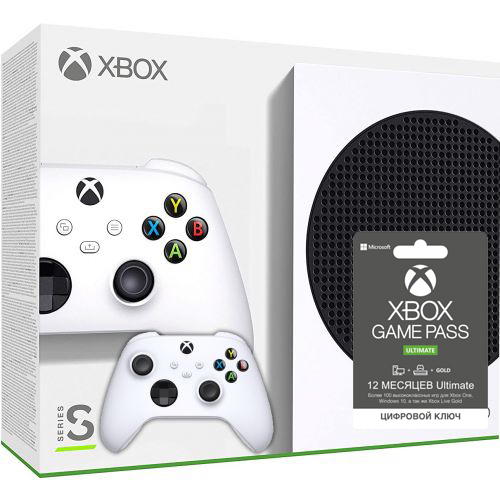 Купить Xbox Series S + Controller + Xbox Game Pass Ultimate 12 месяцев ...