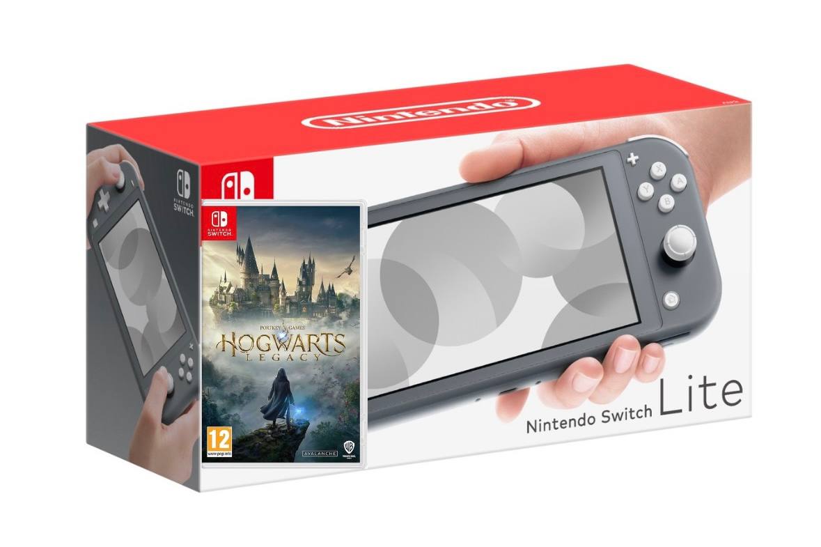 Купить Nintendo Switch Lite Gray + Игра Hogwarts Legacy в Киеве с доставкой  по Украине – цены | Up2Date