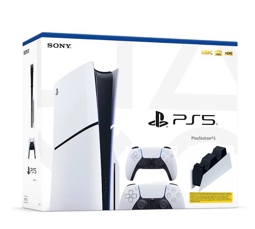 Купить PlayStation 5 Slim 1Tb + DualSense (White) + Charging Station в ...