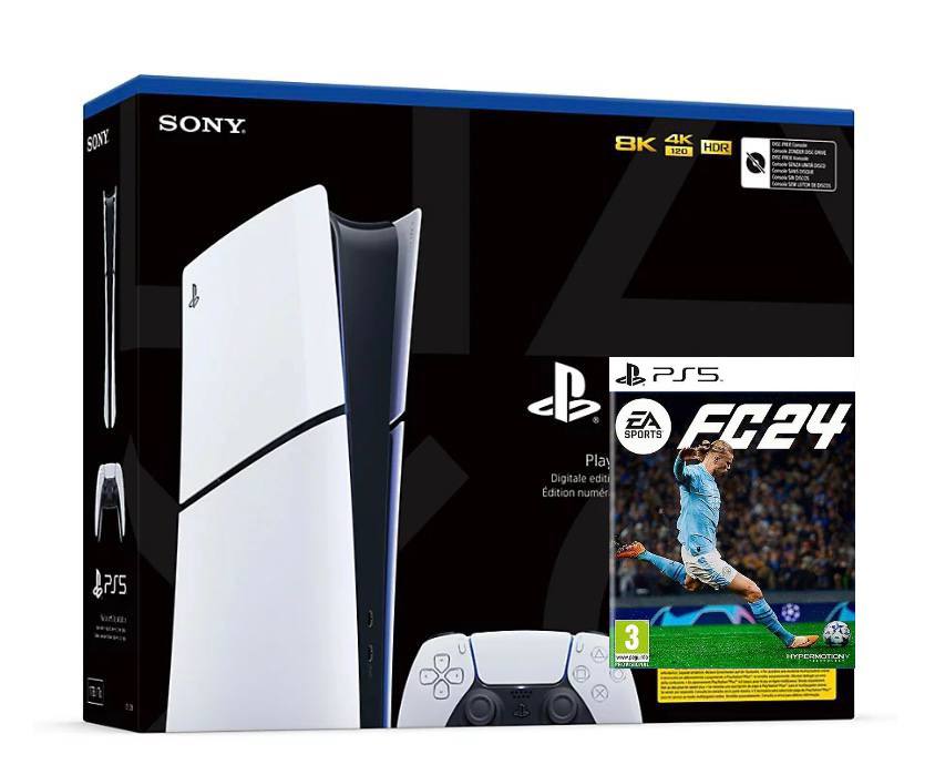 Купить Sony PlayStation 5 Slim Digital Edition 1Tb + EA SPORTS FC 24 в ...