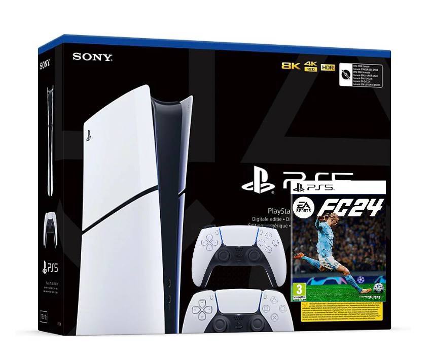Купить PlayStation 5 Slim Digital 1Tb + EA SPORTS FC 24 + DualSense в ...