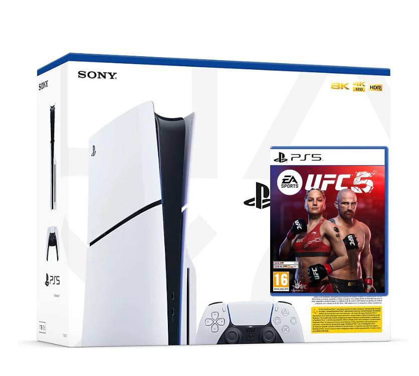 Купить Sony PlayStation 5 Slim 1Tb + UFC 5 (английская версия) в Киеве ...