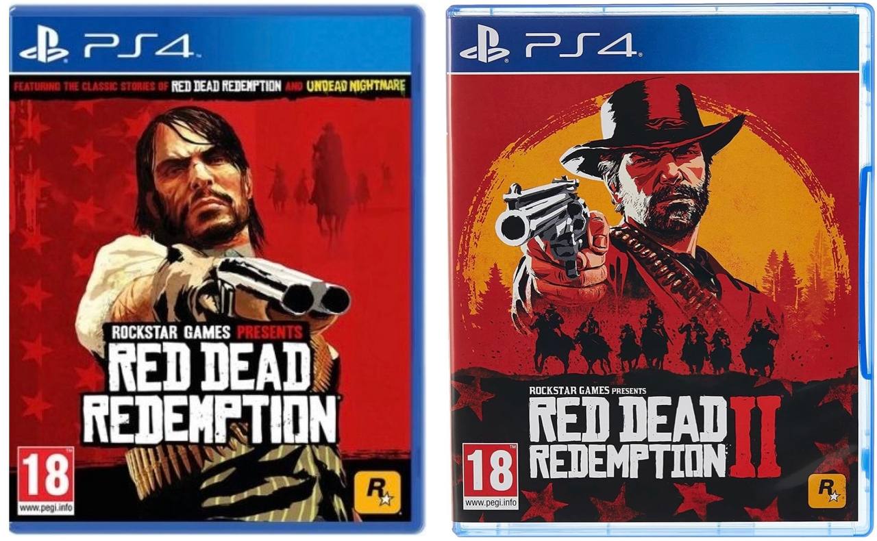 Купить Red Dead Redemption + Red Dead Redemption 2 для PS4 в Киеве с ...