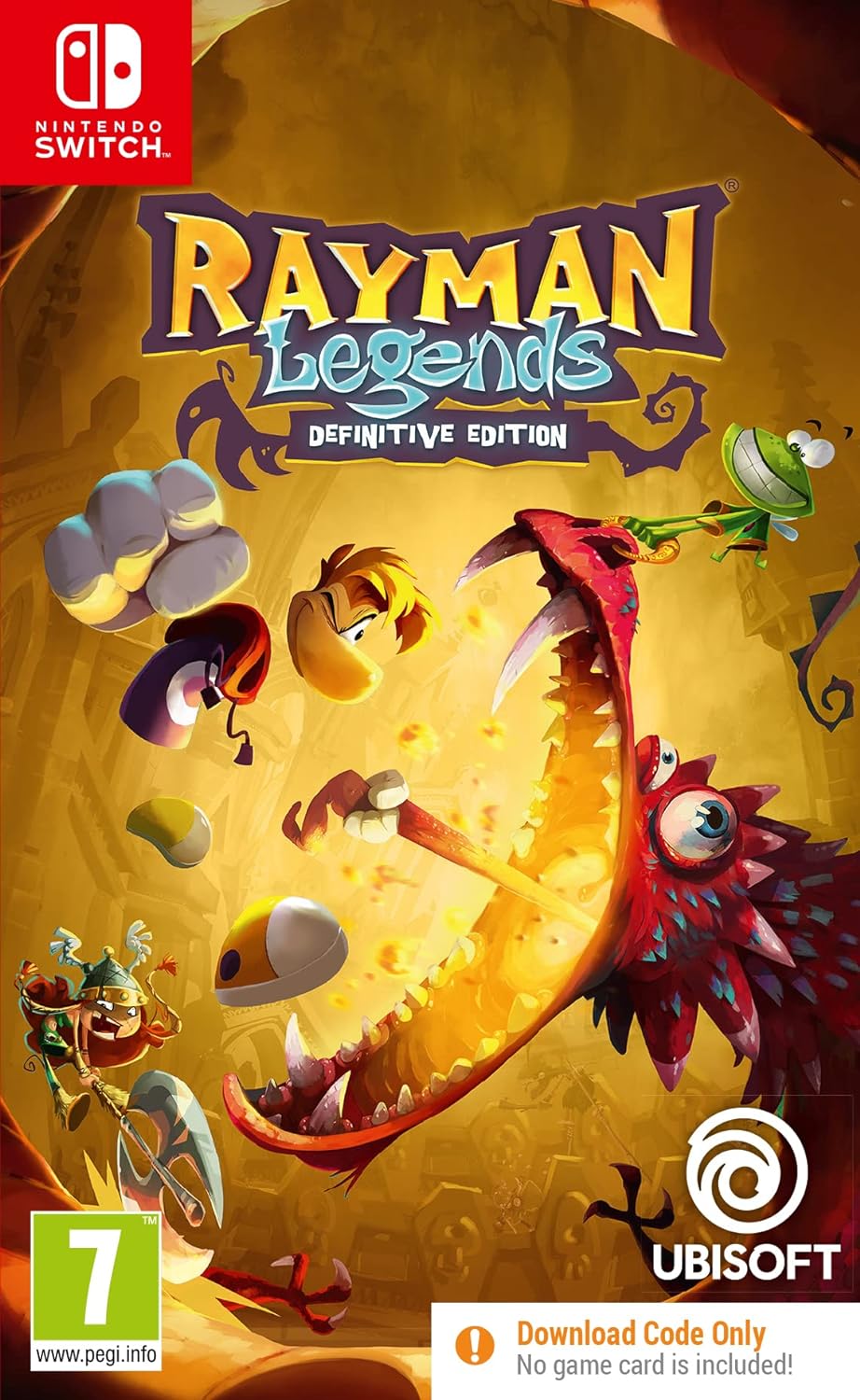 Купить Rayman Legends: Definitive Edition (ваучер) для Nintendo Switch ...