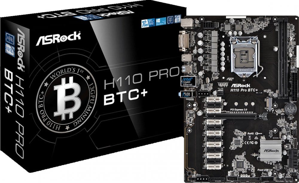 Asrock h110 pro btc как сбросить биос