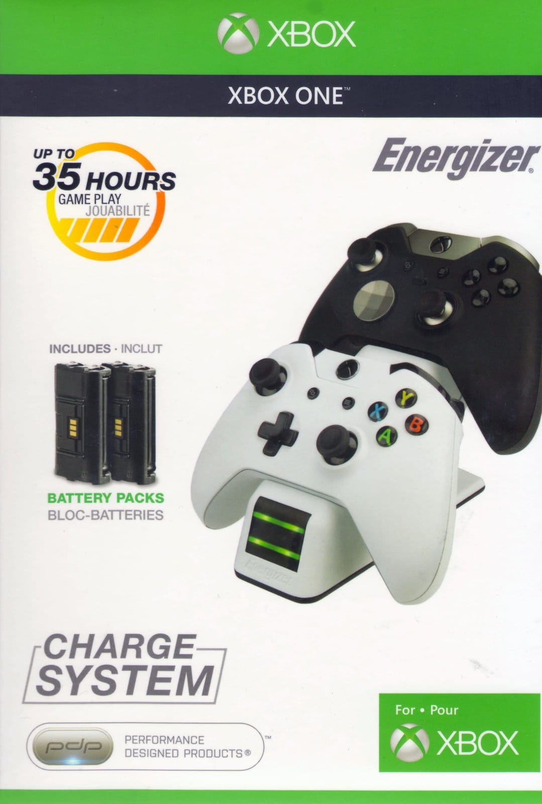 ≡ Microsoft Xbox One Charge System Energizer White – купить в интернет ...