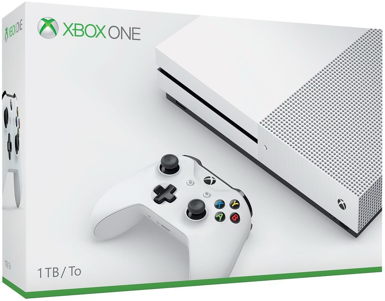 ≡ Microsoft Xbox One S 1Tb White + Игра на выбор в подарок! – купить в  интернет-магазине Up2date, цены в Киеве и Украине