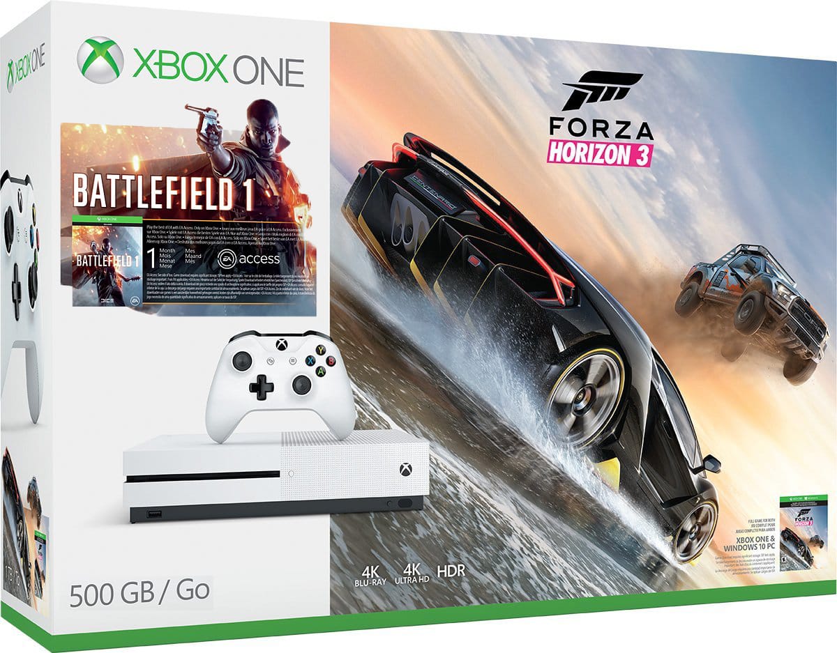 ≡ Microsoft Xbox One S 500Gb White + Battlefield 1 (русская версия ...