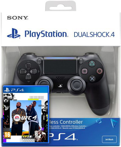 ≡ UFC 4 (русская версия) (PS4) + Sony DualShock 4 Version 2 (black ...
