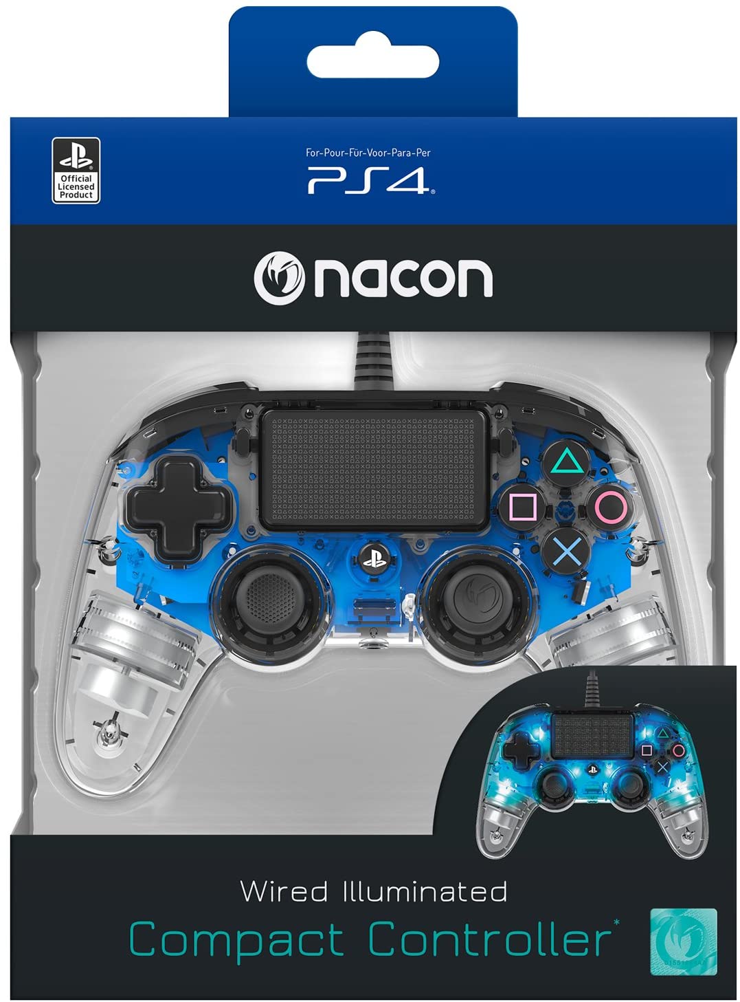 Crystal blue ps4 clearance controller