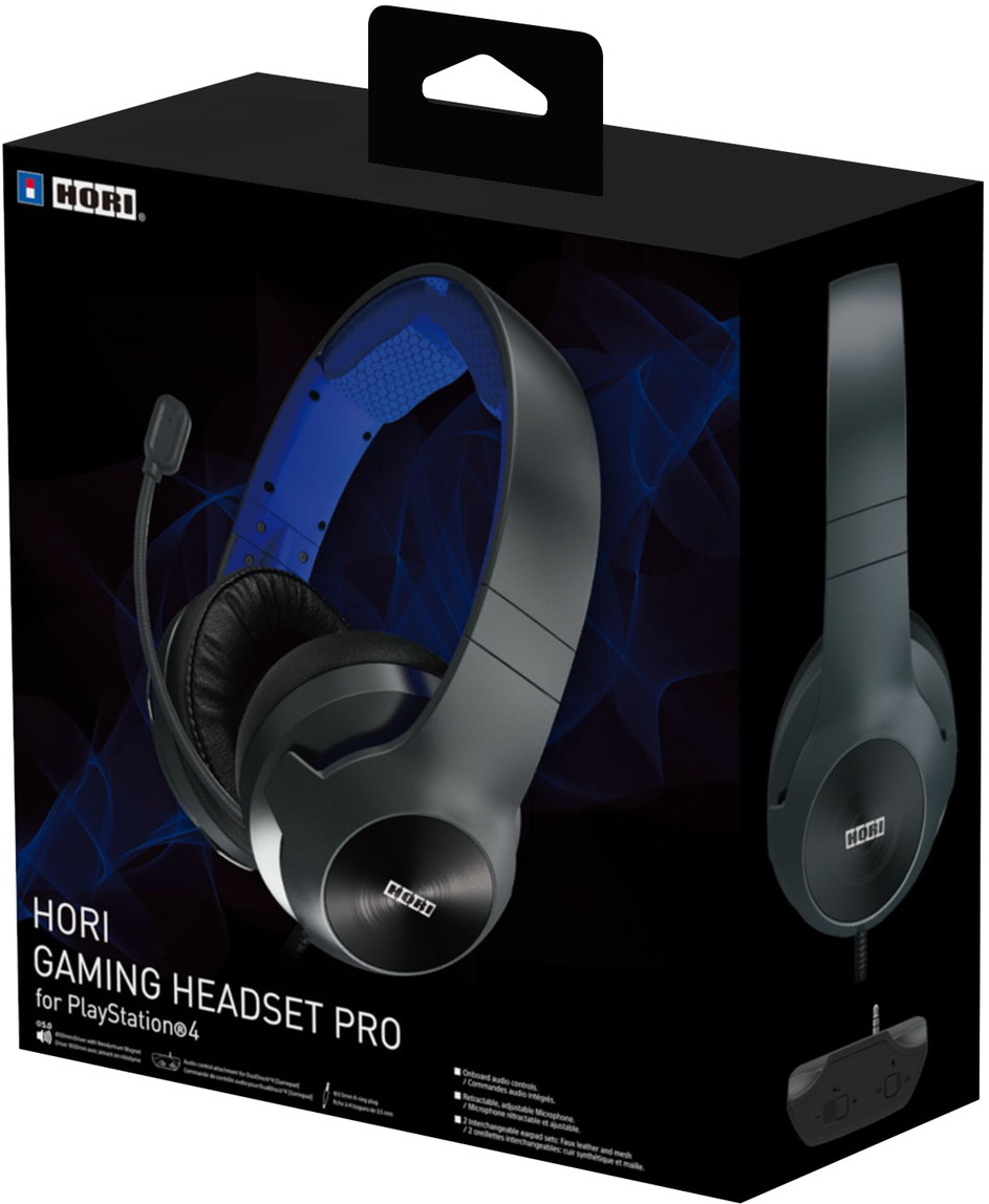 ≡ Наушники Hori Gaming Headset Pro (PS4-159U) Black для PlayStation 4 ...