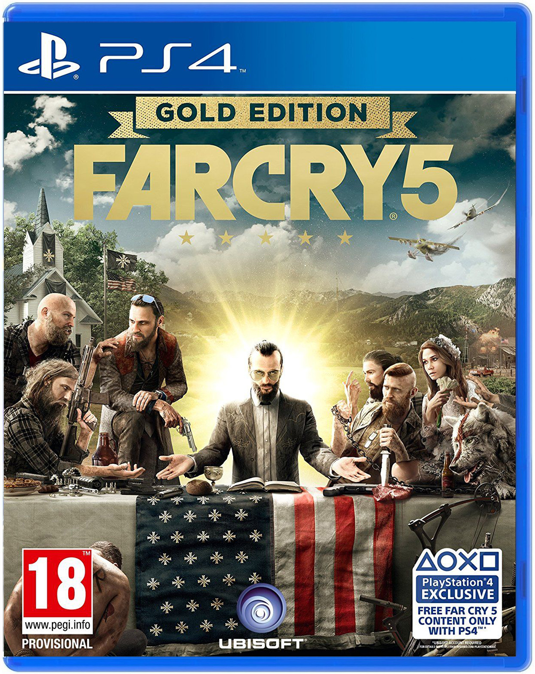 ≡ Far Cry 5. Gold Edition (русская версия) (PS4) – купить в интернет ...