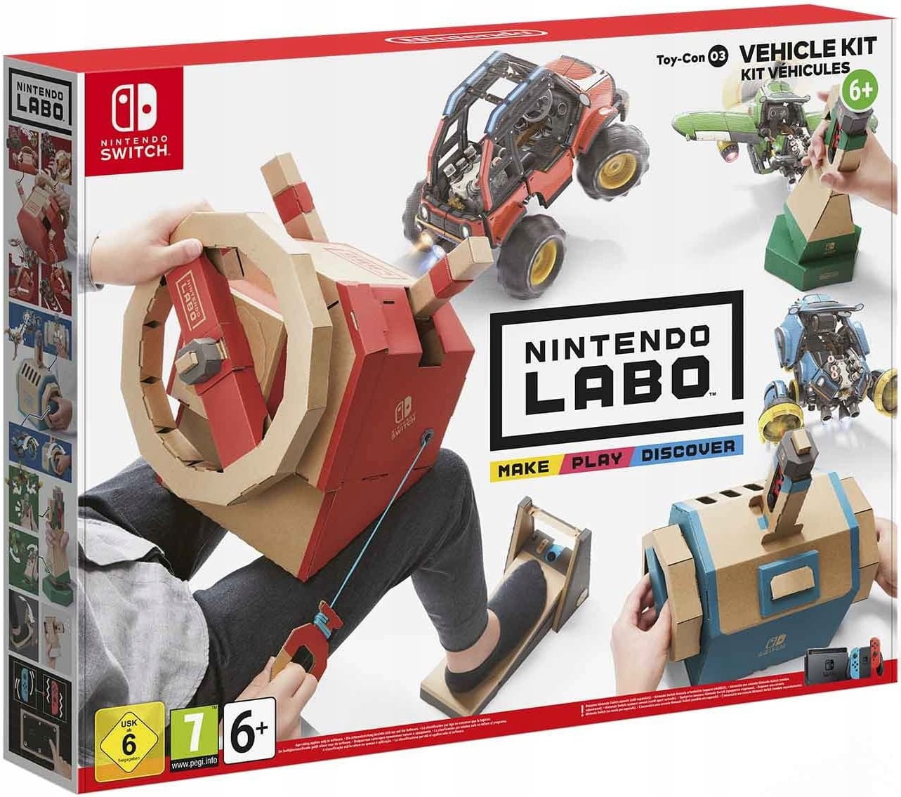 ≡ Nintendo Labo Vehicle Kit купить в интернетмагазине Up2date, цены в Киеве и Украине