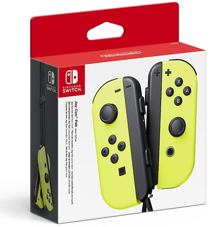 ≡ Nintendo Switch Joy-Con Yellow (пара) – купить в интернет