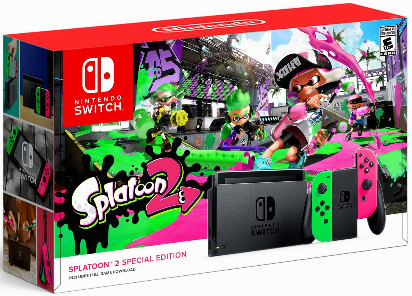 nintendo switch special edition splatoon 2