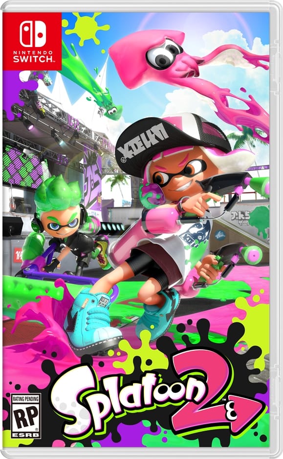 Nintendo Switch Splatoon 2エディション　ゲーム付き ≡ Splatoon 2 (русская версия) (Nintendo Switch) – купить в