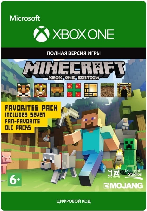 ≡ Minecraft: Xbox One Edition (ваучер на скачивание) (русская версия ...